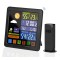 Statie Meteo Wireless cu Senzor Exterior, Display LCD, Ecran Tactil, Masurare Temperatura si Umiditate Interioara/Exterioara, Prognoza Meteo, Calendar