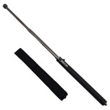 Cumpara ieftin Baston Telescopic Automatic IdeallStore Defence Guardian 41cm, Otel, Negru, Siguranta, Autoaparare + Husa Curea