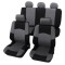 Set Huse Scaun Universale Classic Petex Gri
