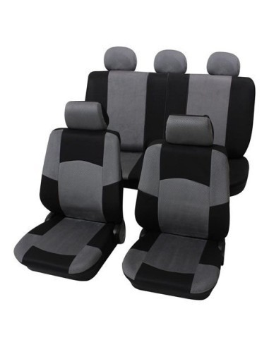 Set Huse Scaun Universale Classic Petex Gri