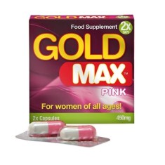 Afrodisiace - Gold Max Roz Supliment pentru Libido 2 Capsule Creste Dorinta Femeilor pentru Sex
