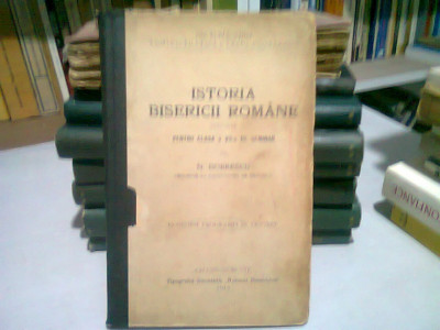 ISTORIA BISERICII ROMANE PENTRU CLASA A VII-A DE SEMINAR - N. DOBRESCU foto