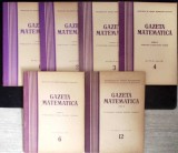 GAZETA MATEMATICA 1965 SERIAB, NR.1-4, 6, 12 (6 REVISTE)-MARCEL TENA-362205