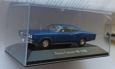 Macheta Dodge Coronet 440 1968 - IXO/Altaya 1/43 foto