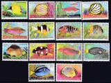 DB1 Fauna Marina Pesti Ins. Cocos 14 v. MNH, Nestampilat