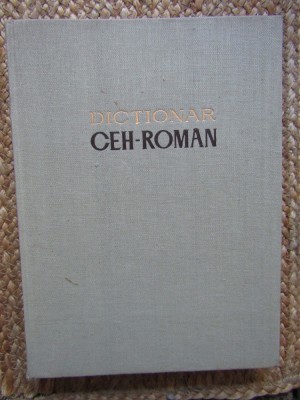 DICTIONAR CEH-ROMAN - cel mai mare foto