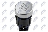 Buton start / stop VW Touareg 2011-; negru satinat pe alb; 7P1905217A; NTY, aftermarket
