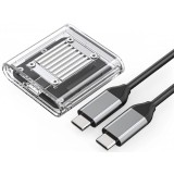 Rack Orico TC20-M2-10G pentru SSD M.2 NVMe 2230, Transparent