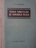 TEORIA FUNCTIILOR DE VARIABILA REALA-I.P. NATANSON