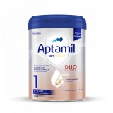 Lapte de inceput 0-6 luni PRO Futura DUO-BIOTIK 1, 800g, Aptamil, Aptamil Junior