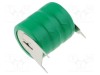 Acumul: Ni-MH 3,6V 80mAh 3pin &Oslash;16x18mm Temp: -10&divide;45&deg;C