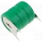 Acumul: Ni-MH 3,6V 80mAh 3pin &Oslash;16x18mm Temp: -10&divide;45&deg;C