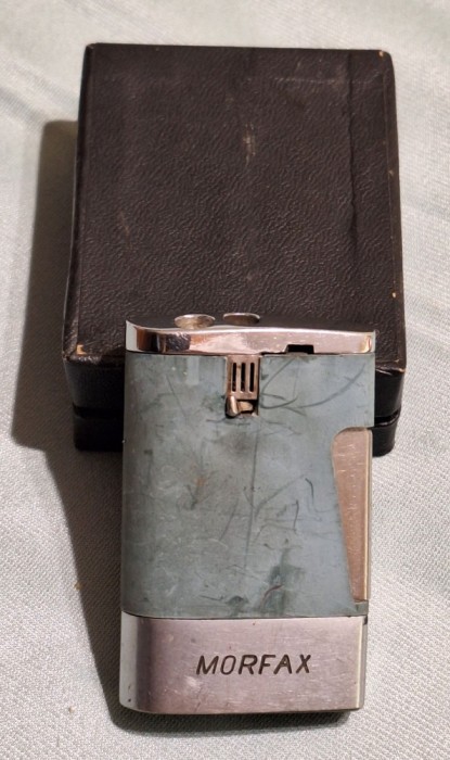 Bricheta MORFAX - Ronson, Made in England, la cutie, piesa vintage, de colectie