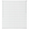 VidaXL Jaluzele de fereastră, aluminiu, 140 x 160 cm, alb
