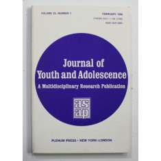 JOURNAL OF YOUTH AND ADOLESCENCE - A MULTIDISCIPLINARY RESEARCH PUBLICATION , VOLUME 25 , NUMBER 1 , FEBRUARY 1996