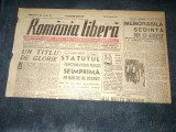 Cumpara ieftin ZIAR ROMANIA LIBERA 22 AUGUST 1946