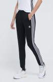 adidas Originals pantaloni de trening SST Classic TP culoarea negru, cu imprimeu, IK6600
