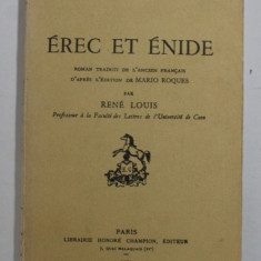 EREC ET ENIDE , roman par CHRETIEN DE TROYES , 1971