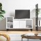 Gossi comoda tv, alb, 100x35x55 cm, lemn prelucrat