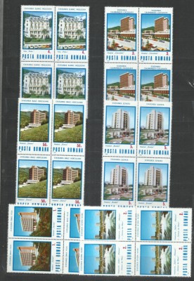 TSV$ - 1986 LP 1155 STATIUNI BALNEO-CLIMATERICE BLOC X 4 MNH/** LUX foto