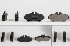Set placute frana,frana disc MERCEDES SPRINTER 2-t caroserie (901, 902) (1995 - 2006) QWP WBP226 foto