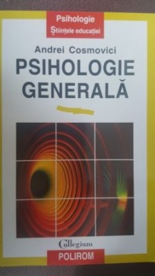Psihologie generala Andrei Cosmovici foto