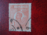 1920- Romania- Ferd. b. mic Mi277III-dant.A-stampilat, Nestampilat
