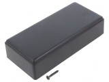 Carcasă Universală ABS Neagră 55x121x31mm