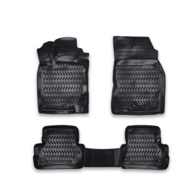 Covoare cauciuc tavita compatibile Nissan Qashqai II 2014-2020 Cod: A80-X111 foto