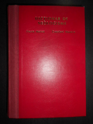 Florin Marcu - Dictionar de neologisme (1978, ed. cartonata, legatura deosebita) foto