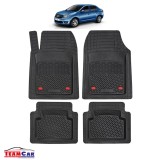 Covorașe Auto TeamCar&reg; Tip Tăviță Compatibile Dacia Logan II (2012&ndash;2020) - Sedan, Cauciuc