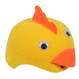 Pălărie Deghizare Copii Pui, Galben/Portocaliu, Material Moale, Elastică - Carnaval, Serbare, Petrecere