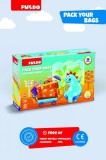 JOC DIN SPUMA EVA, FA-TI BAGAJUL, PUEDO, Carton, PUEDO TOYS