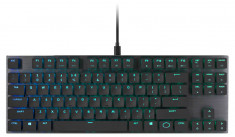 TASTATURA COOLER MASTER - gaming, &amp;quot;SK630&amp;quot;, cu fir, 87 taste, format TKL , foto