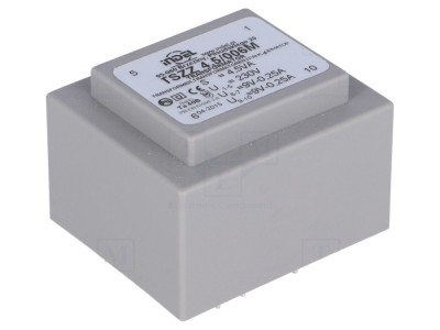 Transformator &amp;icirc;ncapsulat 4,5VA 230V 9V foto