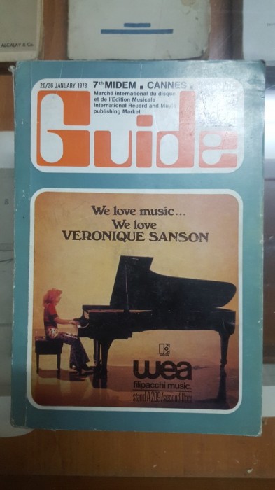 Guide International Record and Music publishing Market 1973 Cannes 20/26 Jan 026
