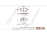 Dr!ve+ DP1010.10.0006 set placute frana,frana disc
