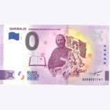 !!! 0 EURO SOUVENIR - ITALIA , GARIBALDI - 2023.1 - UNC