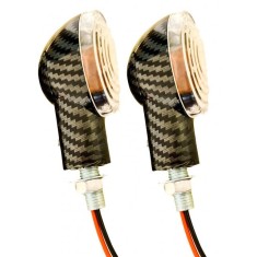 Semnale Semnalizari Scuter Moto 12v Carbon M1