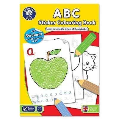 Carte de colorat cu activitati in limba engleza si abtibilduri ABC foto