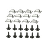 Set fixare scut protectie sub motor Astra G, 01.1998-08.2009; Astra H, 10.2003-04.2007, Astra J, 09.2009-, fixare scut sub motor