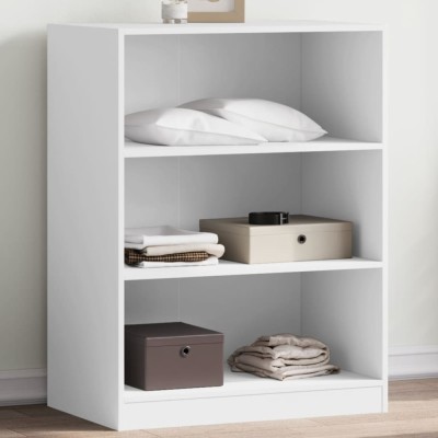 vidaXL Dulap, alb, 77x48x102 cm, lemn prelucrat 840821 foto