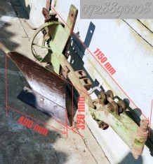 Plug motocultor tractor 10 - 25 CP