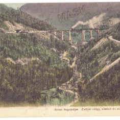 3833 - ORAVITA, Caras-Severin, Train, Bridge, Romania - old postcard - unused