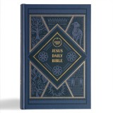 CSB Jesus Daily Bible, Hardcover: Guided Readings Showing Christ Throughout Scripture