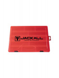 Cumpara ieftin Cutie Jackall 3000D Tackle L Clear Red, 30x20.6x3.9cm