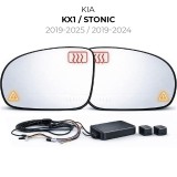 Oglinzi BSD EDOTEC Kia KX1 Stonic 2019-2025 - Blue Mirror, LED Unghi Mort, Radar