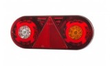 Stop LED Multifunctional Horpol LZD-2551, 36.3x14.3cm, 12-36V, Neon, Protectie Polaritate, Cablu 2m, E9/ECE R06/R07, IP68