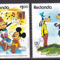 Redonda 1989 Disney Twain serie MNH