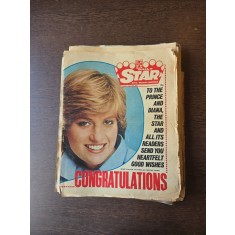 Royal Wedding Souvenir - Daily Star- 28.07.1981